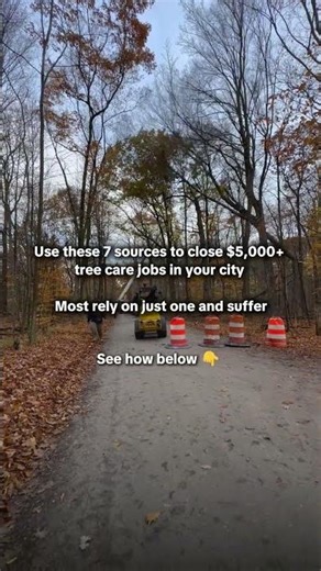 These 7 channels get us a consistent flow of $5K+ tree care jobs in our $1.4M tree care company.