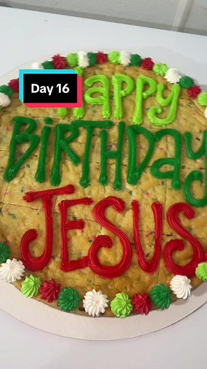 Day 16 of the 25 days of COOKIE CAKE🎄🍪⭐️❤️ obsessed with our runaway bride dough and all the christmas colors!!!! #fyp #cookiecake #shugslaurel #25daysofcookiecake #cakedecorating #christmas #25daysofchristmas #cookiedecorating #jesus