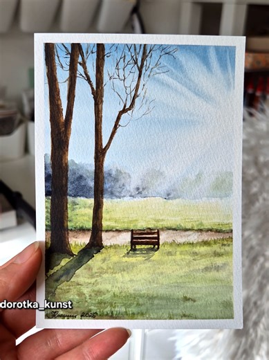 Beautiful Watercolor Landscape Painting Techniques
