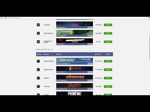How to make your server go on minecraftservers.org