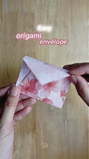 How to make an envelope easy ✉️ #origami #envelope #shortsfeed