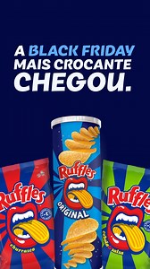 3.7M views · 33 reactions | Aproveite o momento mais crocante do ano! RUFFLES® tá no precinho pra você curtir o sabor de desconto. | Ruffles | Facebook