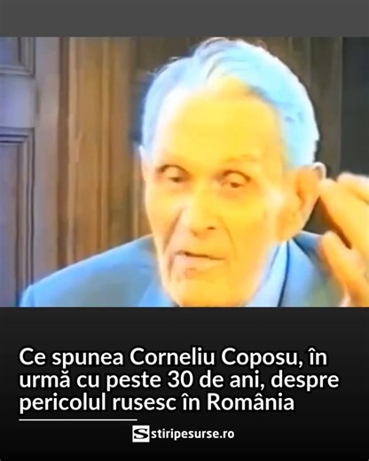 BucovinaTV on Instagram: "🎥 Corneliu Coposu despre „amenințarea rusească” – un mesaj profetic, la fel de actual și astăzi! 🇷🇴 Într-un fragment de arhivă rar, Corneliu Coposu vorbește despre pericolul care a planat mereu asupra României: presiunea și amenințarea dinspre Răsărit. Cuvintele sale, rostite cu decenii în urmă, par desprinse din realitatea de azi. 🕰️ Istoria se repetă? Sau n-am învățat nimic din ea? 💬 Ce părere aveți despre mesajul lui Coposu? Este mai actual ca oricând? sursa: st