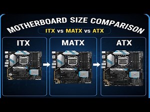 DIFFERENCES ATX,MATX AND ITX