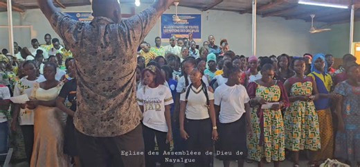 Journée de la jeunesse des Assemblées de Dieu (JAD) 2025. Chant d'ensemble des jeunes. #eadnayalgue #culte #journeeJAD | Eglise des Assemblées de Dieu de Nayalgue