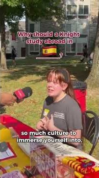 Why should a Knight study abroad in ___? | #StudyAbroad #Travel #College #TravelAbroad