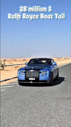 The $28 Million Masterpiece: Unveiling the Rolls-Royce Boat Tail
