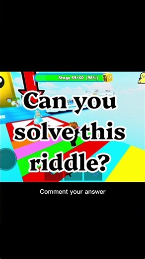 can you solve this riddle?