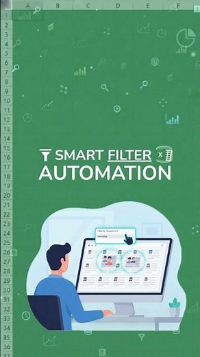 Stop Scrolling! Create Smart Filter Table with Dropdown + FILTER Formula in Excel 🔥