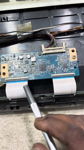 Display Jumping Problem Fix ✔️LED TV Thin Circuit Work 🔧…#LEDTVRepair#DisplayJumping