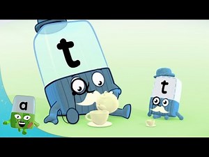 Alphablocks - Tea Party! | Learn to Read | Phonics for Kids | Learning Blocks