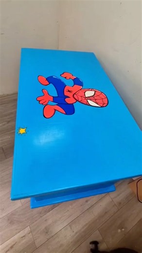 He Built It, I Painted It! Spider-Man Toy Box 🕷️ @TID412