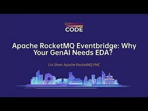 Apache RocketMQ Eventbridge: Why Your GenAI Needs EDA？