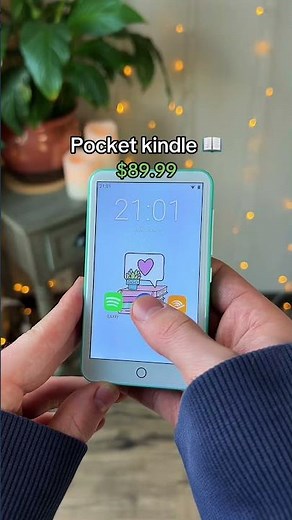 Get your mini kindle from the link on our channel 📖👇