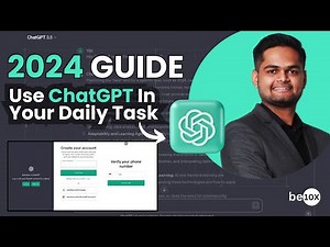 How Do I Login and Use ChatGPT Account - Solve Login Errors | OpenAI | Be10x