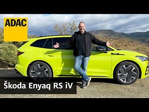 Enyaq RS iV: Wie fährt Skodas sportliches Elektro-SUV? | ADAC Fahrbericht