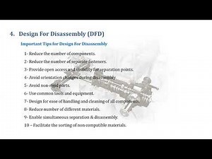 Introduction to Design for Assembly (DFA)