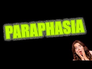 Types of PARAPHASIAS and their EXAMPLES - 2 min ⏰ NEUROPSYCHOLOGY