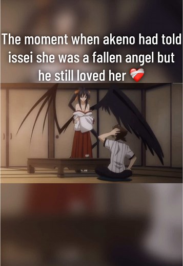 Issei's Love for Akeno: A Touching Moment in Anime