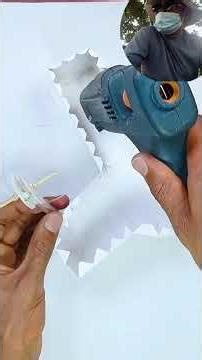 Working fan made from cardboard 🔄😨#creativeideas #experiment#diyprojects #viralshort#short