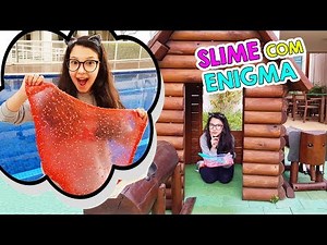 DESAFIO DO SLIME COM ENIGMA E ESCONDE-ESCONDE (SLIME CHALLENGE) | Luluca