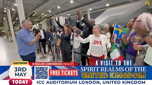 Queues and Crowds ready to ROAR! Date: Saturday, 3 May 2025 Time: 2:00 PM – 10:00 PM Venue: ICC Auditorium, ExCeL London Address: Royal Victoria Dock, Western Gateway, London E16 Scan QR code to register | Spirit Revelation Ecclesia USA
