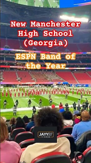New Manchester High School with a JSU themed field show at ESPN Band of the Year competition 🔥🔥🔥