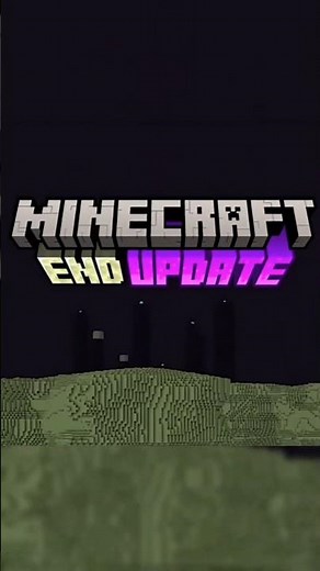 Minecraft End update are coming!?🙀#minecraft #shorts