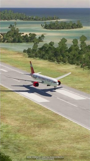 this plane lost its way to land EPS444