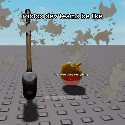 roblox dev teams be like