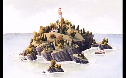 治愈系水彩画风又来了！可爱的小岛插画教程（by Iraville）