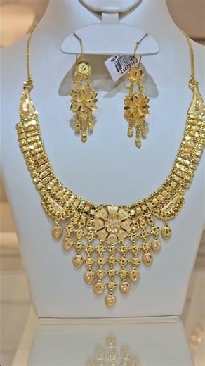 Hindi - 22k 15 to 20 Grm Lappa Necklace Available Dubai Al HASEENA JEWELERY By Muhammed Haji