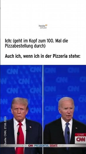 Ich, der im Kopf zum 100. Mal die Pizzabestellung durchgeht | heute-show #shorts