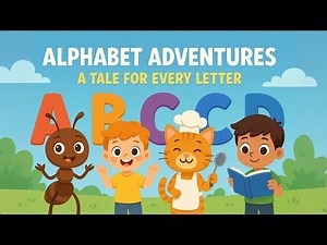 Alphabet Adventures 🎵 | A Fun ABC Story Time for Kids | Sing and Learn with Friends!