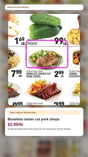 Shop And Save Market Weekly Ad (7/8/26 - 7/14/26) Top 5 Deals #shorts