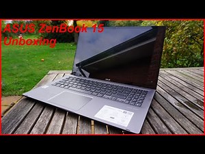 ASUS ZenBook 15 Unboxing und einrichten