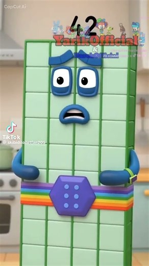 42 болит живот #numberblocks