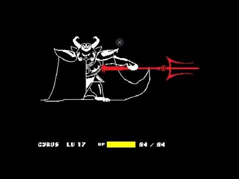 UNDERTALE - Asgore's boss fight | Kill + Spare | No Commentary