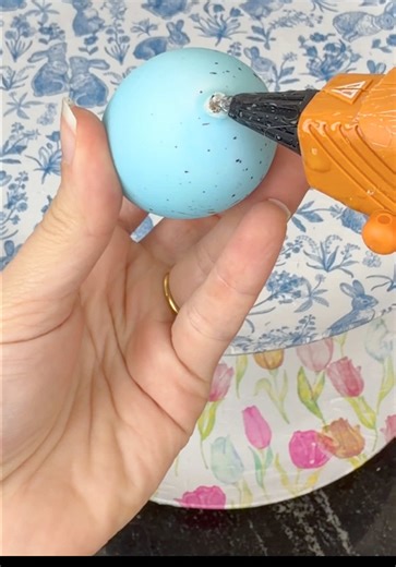 you need to make this for easter! 🐰 learn how to turn napkins, cheap plates and cheap glasses into an adorable bridgerton inspired high tea spinning dessert tray! I purchased the glasses and plates from the dollar store #bridgerton #easter #dessert #homedecor