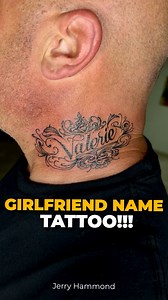 My bro Drew made it in from Lake Havasu, Arizona and we did his girl Valerie’s name on his neck!!! He said he’s never loved anyone so much in his life!!! Romantic mfer!!! ❤️Have known Drew for years, we have had some pretty crazy times out partying way back in Mexico!Love to see how well these 2 get along and how much love they have for each other!!!! Great to see and experience it!!!Thank you both for bringing great energy and vibes with you, always a blast when we link!!!See you soon 🙏❤️🫶🤝✍