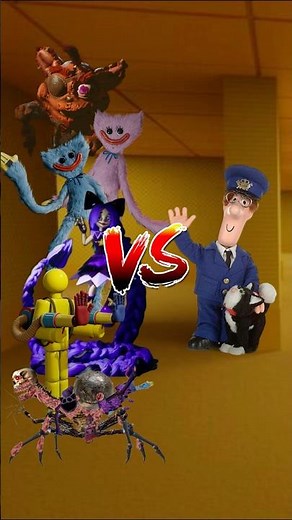 Epic Crossover Battle! Poppy Playtime VS Postman Pat🔥 #shorts #poppyplaytime #postmanpat