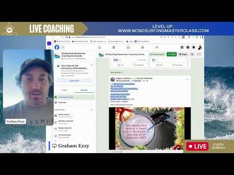 Live Windsurf Coaching with Graham Ezzy (Dec 21, 2025)- Windsurfing Masterclass