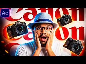 After Effects Logo Animation Tutorial | Canon Logo Reveal
