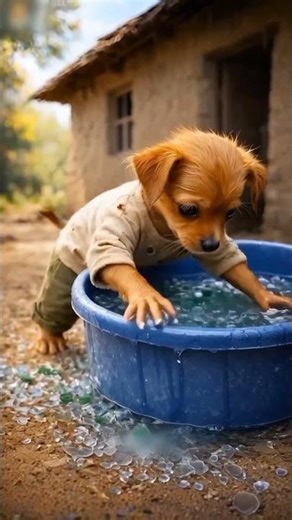 Jab Puppy Bhai-Behen Ne Gareebi Me Bhi Khushi Baant Di ❤️