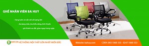 Ghế Nhân Viên Văn Phòng, Ghế Xoay Nhân Viên Giá Rẻ Bahuy