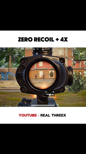 Best 4x Sensitivity For Smooth Aim 🎯 | Zero Recoil ✅