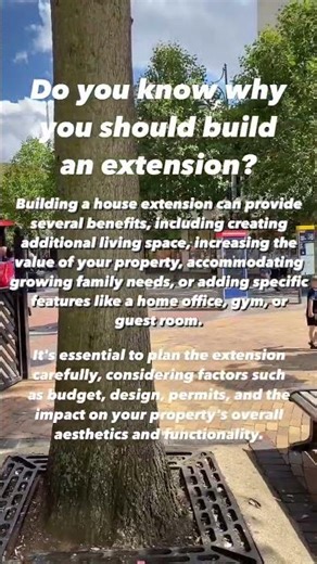 Certainly! Building a house extension offers these benefits: 1