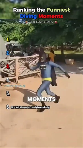 Ranking the Funniest Diving Moments