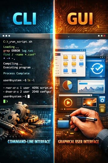 CLI & GUI #computereducation