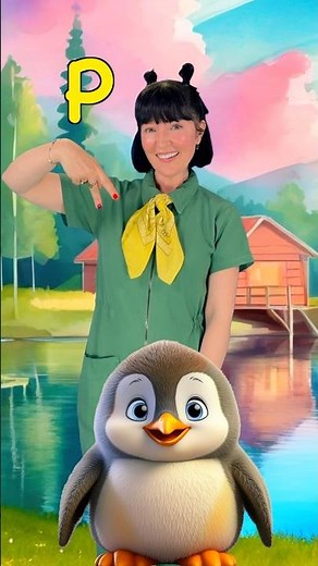 P for PENGUIN! | Toddlers Learn Letters